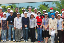 Group photo of the 15 Participants, EiMAS representatives and Honda Manufacturing Management.