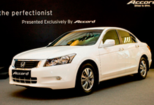The special showcase of Accord 2.0 VTi-L in Taffeta White, a new colour recently added to 2.0L and 2.4L range.