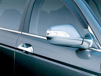 Door Visor - Sleek Aerodynamic design with minimal wind noise