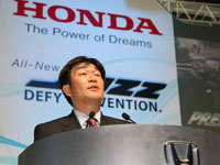 Mr. Atsushi Fujimoto, Managing Director & Chief Executive Officer of Honda Malaysia Sdn Bhd.
