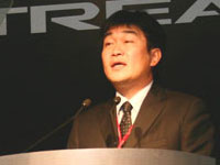 Speech by Mr. Yutaka Fujiwara (Representative of Automobile Development from Honda Motor Co. Ltd).