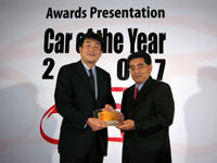Honda CR-V Wins SUV of the Year in the NST - Maybank Car of the Year 2007 Award