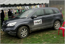 CR-V, the ideal vehicle to complement the tough and challenging race of Awana Genting Trailblazer Run 2009.