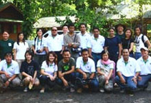 Group Photo taken at Borneo Rainforest Lodge